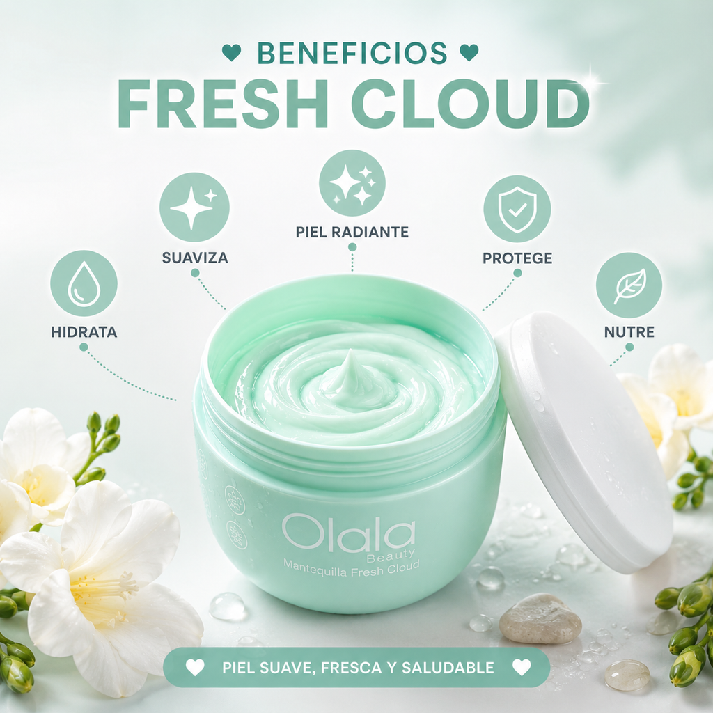 Mantequilla corporal Olala Beauty - Fresh Cloud💧