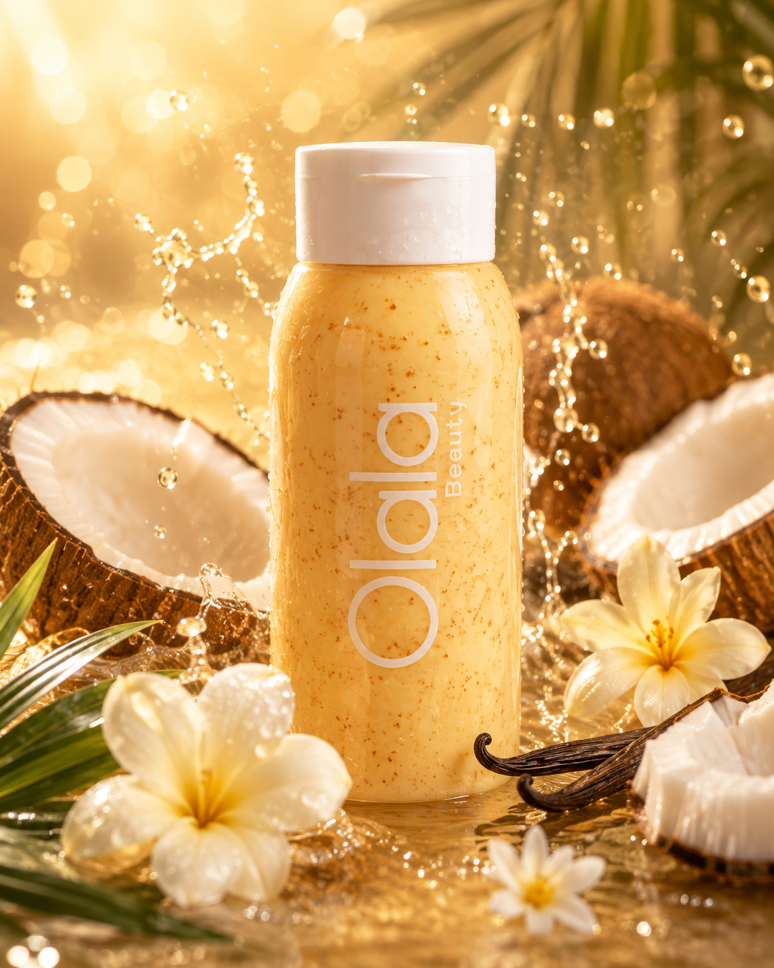 Exfoliante corporal Olala Beauty - Golden Coconut💛