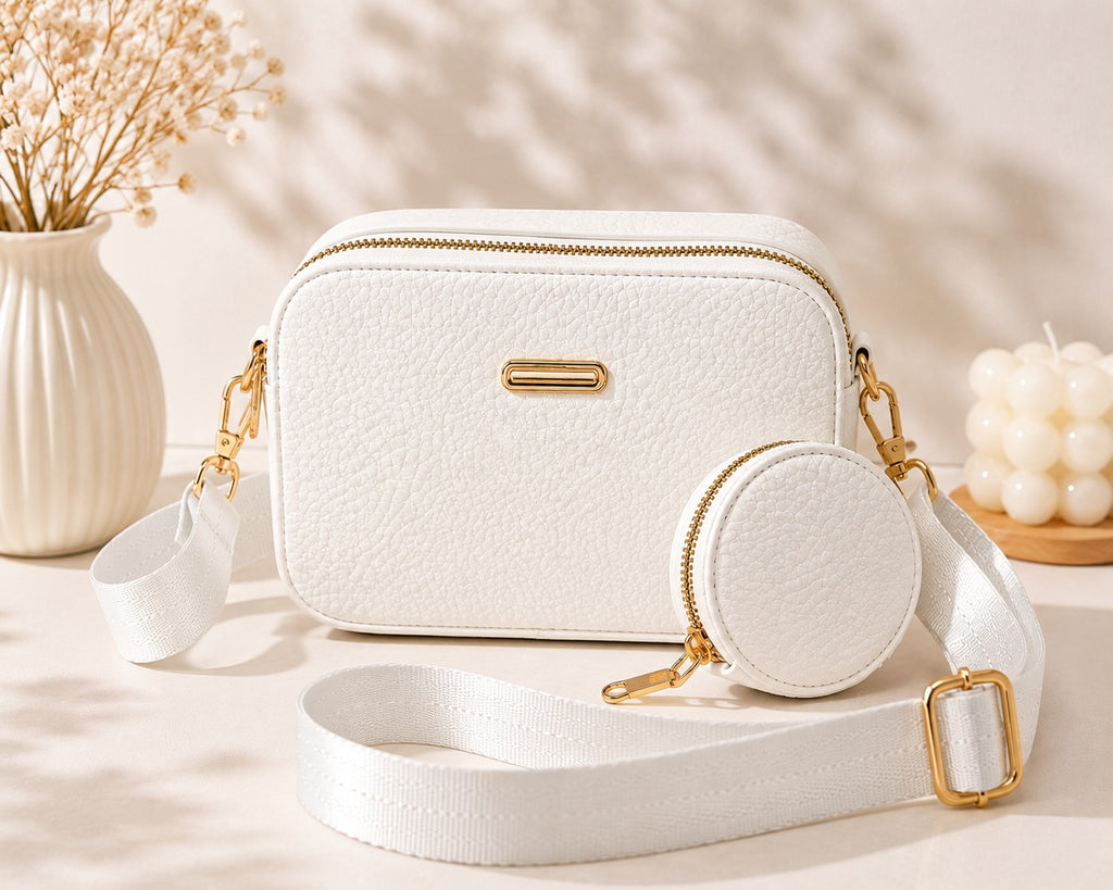 Bolso de dama con monedero - 4 colores disponibles